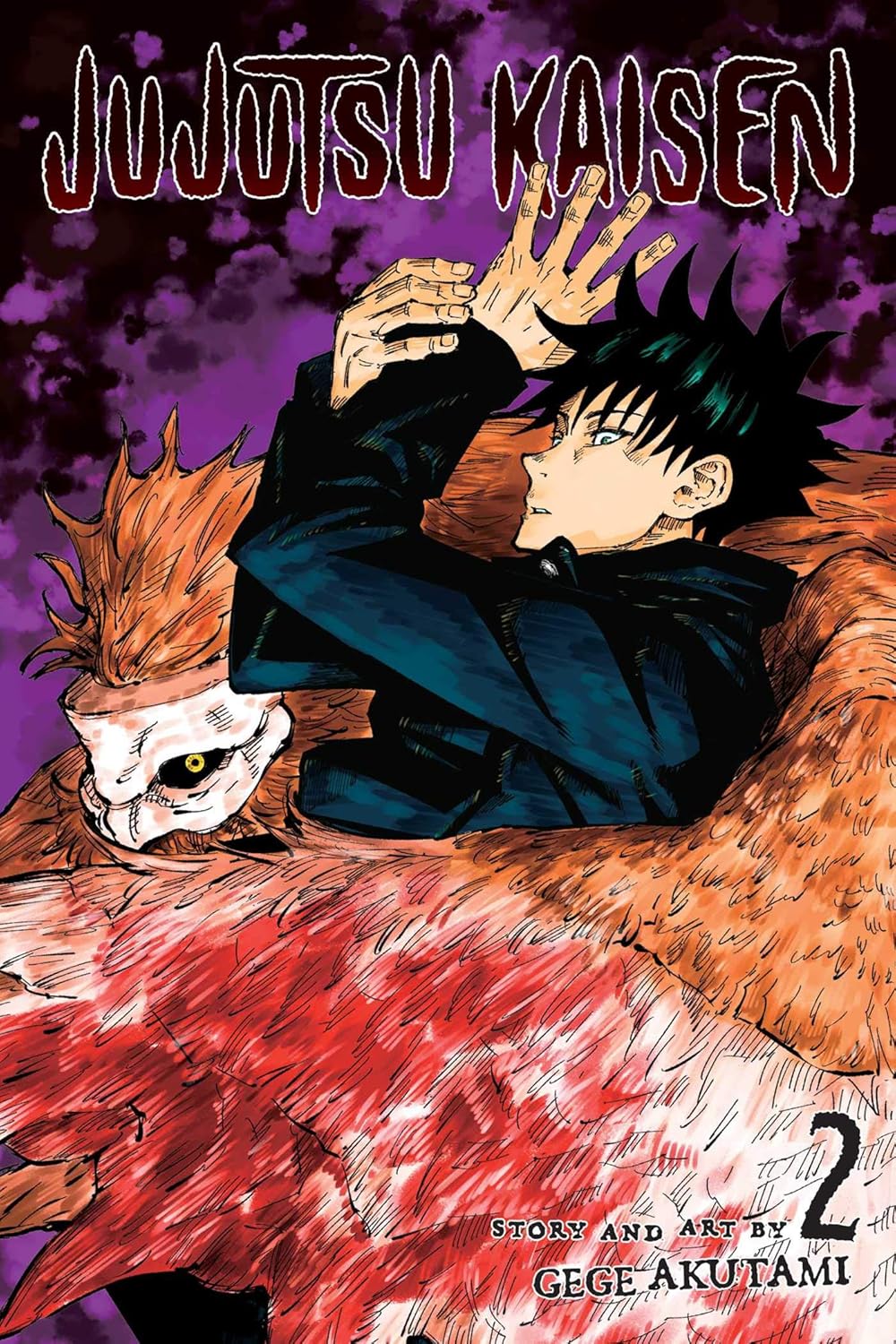 Gege Akutami Jujutsu Kaisen Vol. 2 Paperback Manga Book