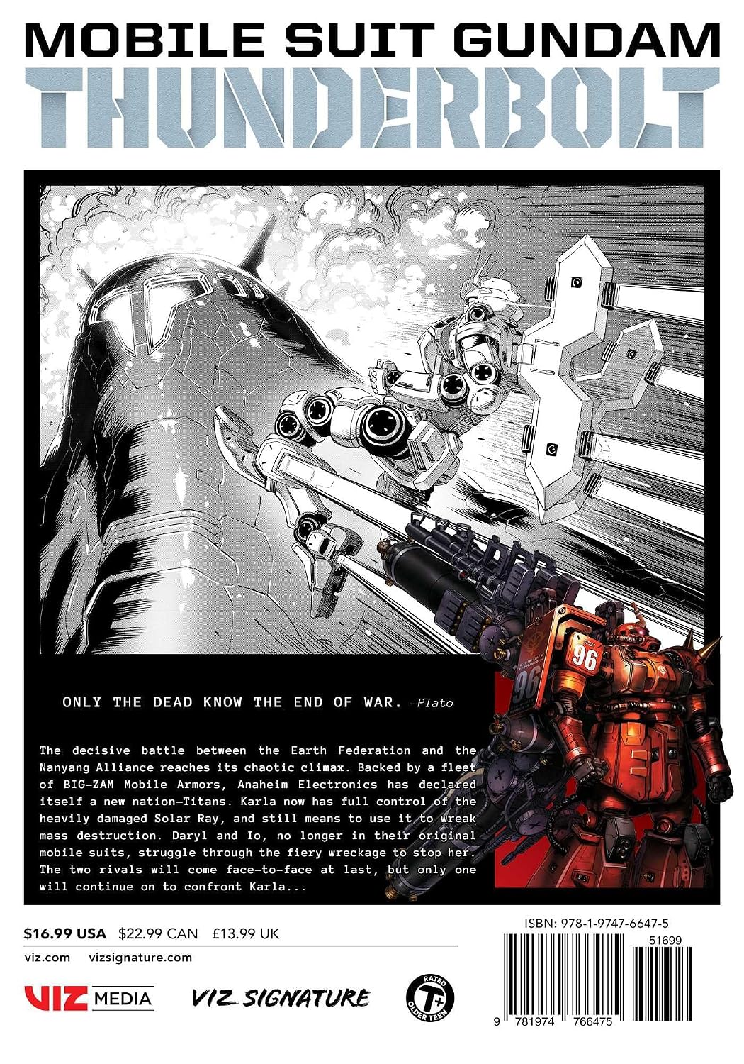 Yasuo Ohtagaki Mobile Suit Gundam Thunderbolt Vol. 26 Manga Book