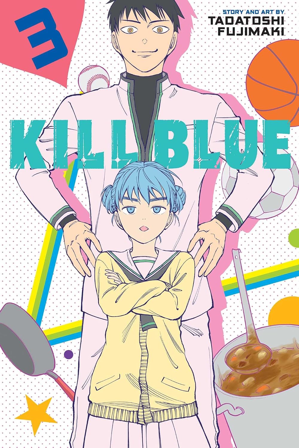 Tadatoshi Fujimaki Kill Blue Vol. 3 Paperback Manga Book