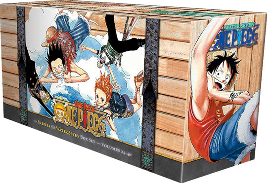 Eiichiro Oda One Piece Box Set 2: Skypiea and Water Seven Volumes 24-46 Paperback Manga Book