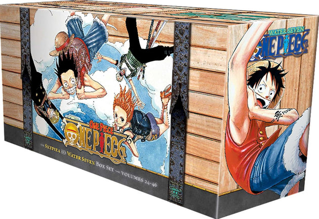 Eiichiro Oda One Piece Box Set 2: Skypiea and Water Seven Volumes 24-46 Paperback Manga Book