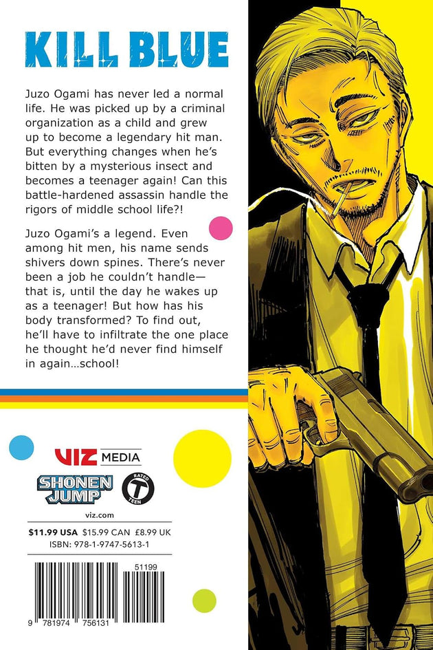 Tadatoshi Fujimaki Kill Blue Vol. 1 Paperback Manga Book