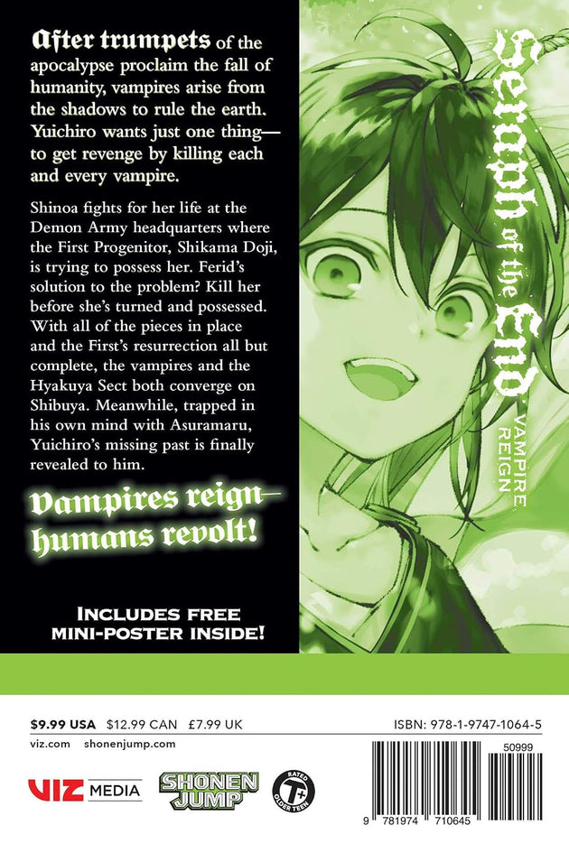 Takaya Kagami Seraph of the End Vol. 19 Paperback Manga Book