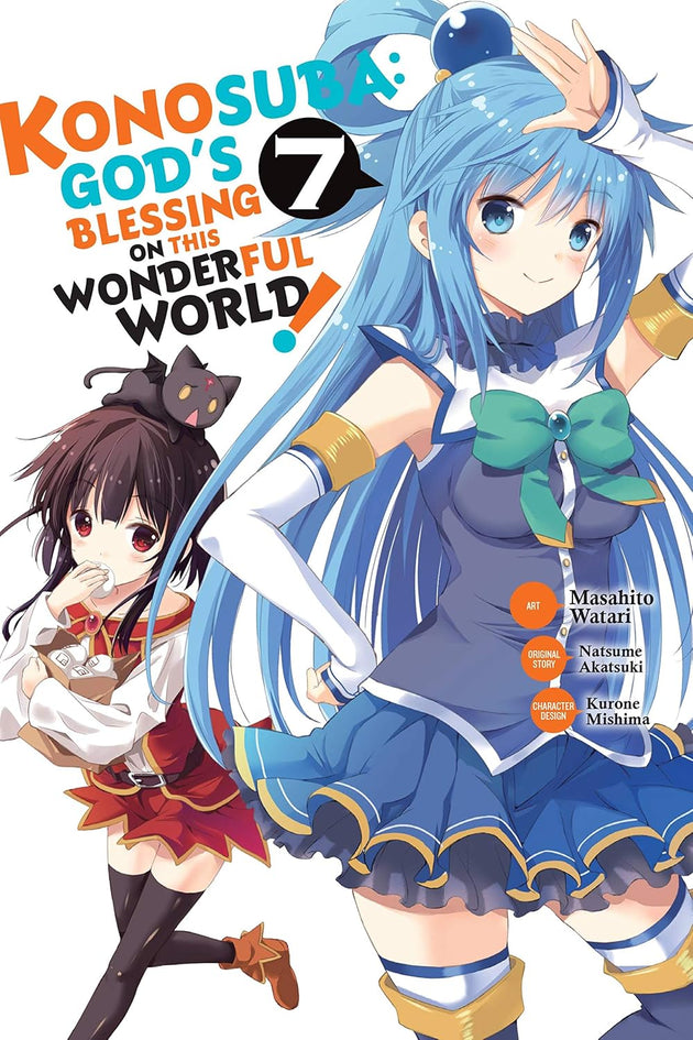 Natsume Akatsuki Konosuba: God's Blessing on This Wonderful World! Vol. 7 Manga Book