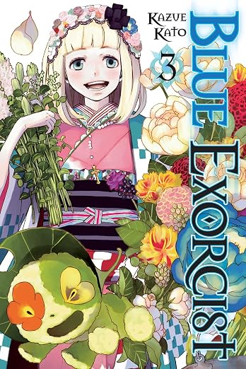 Kazue Kato Blue Exorcist Vol. 3 Manga Book