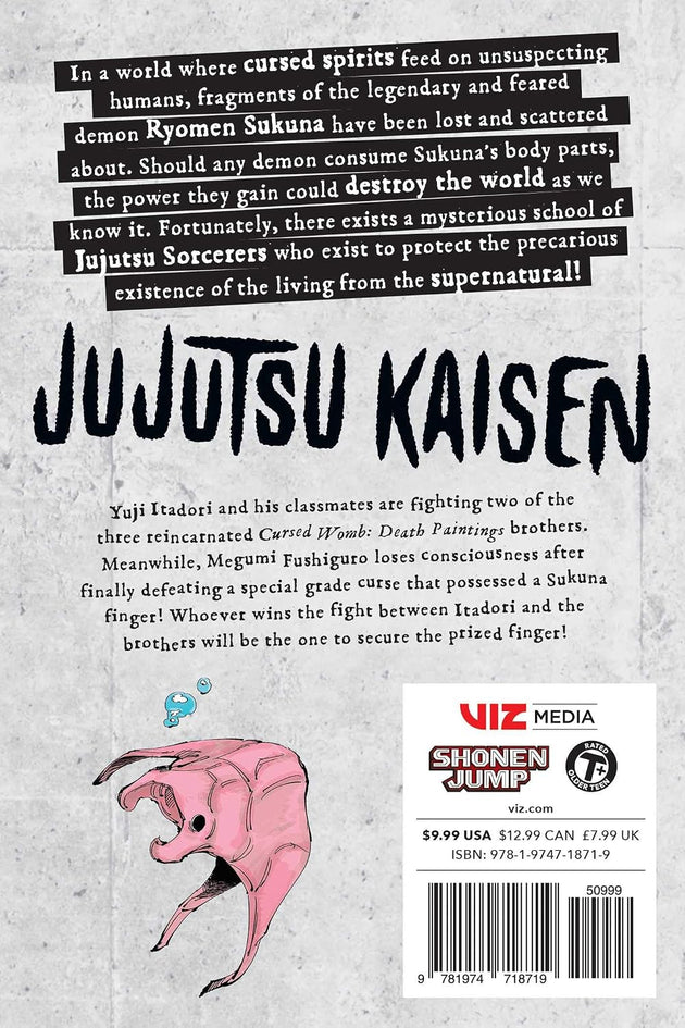 Gege Akutami Jujutsu Kaisen Vol. 8 Paperback Manga Book