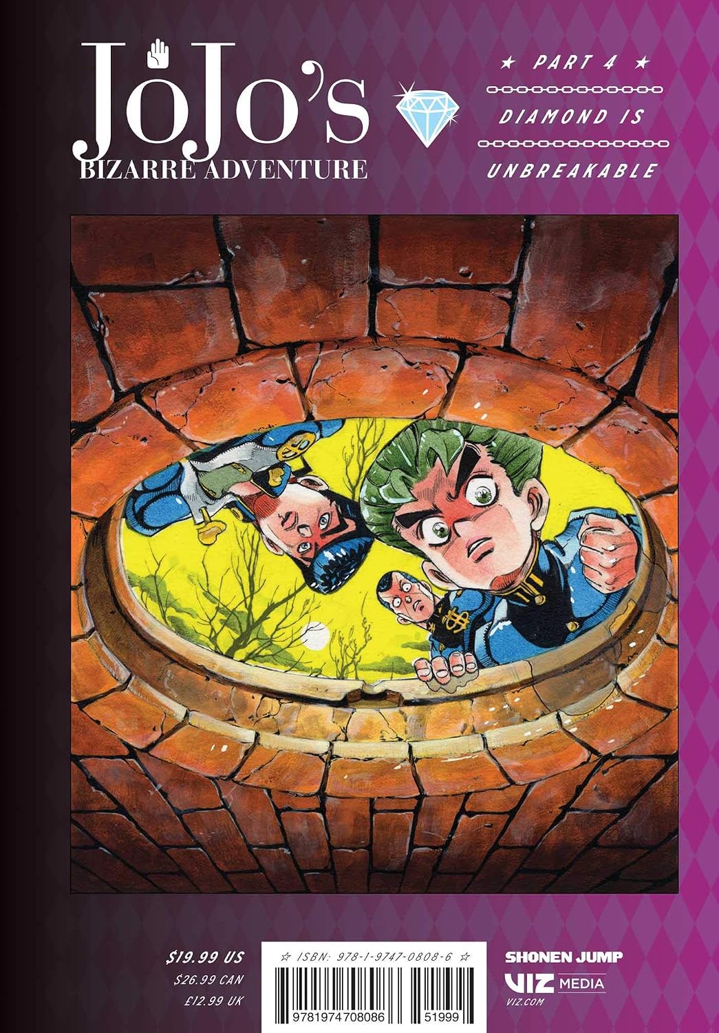 Hirohiko Araki JoJo's Bizarre Adventure: Part 4--Diamond Is Unbreakable, Vol. 2 Hardcover Manga Book