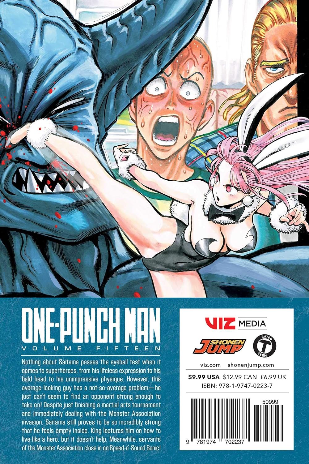 Yusuke Murata One-Punch Man Vol. 15 Paperback Manga Book