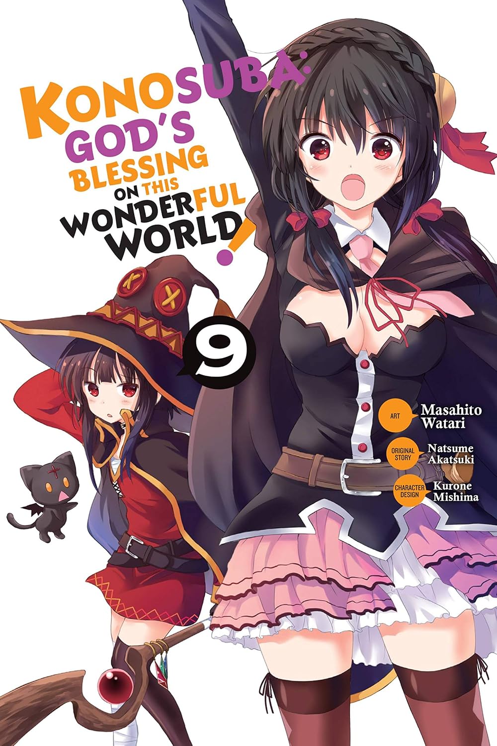 Natsume Akatsuki Konosuba: God's Blessing on This Wonderful World! Vol. 9 Manga Book