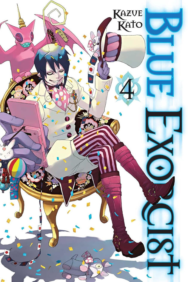 Kazue Kato Blue Exorcist Vol. 4 Manga Book