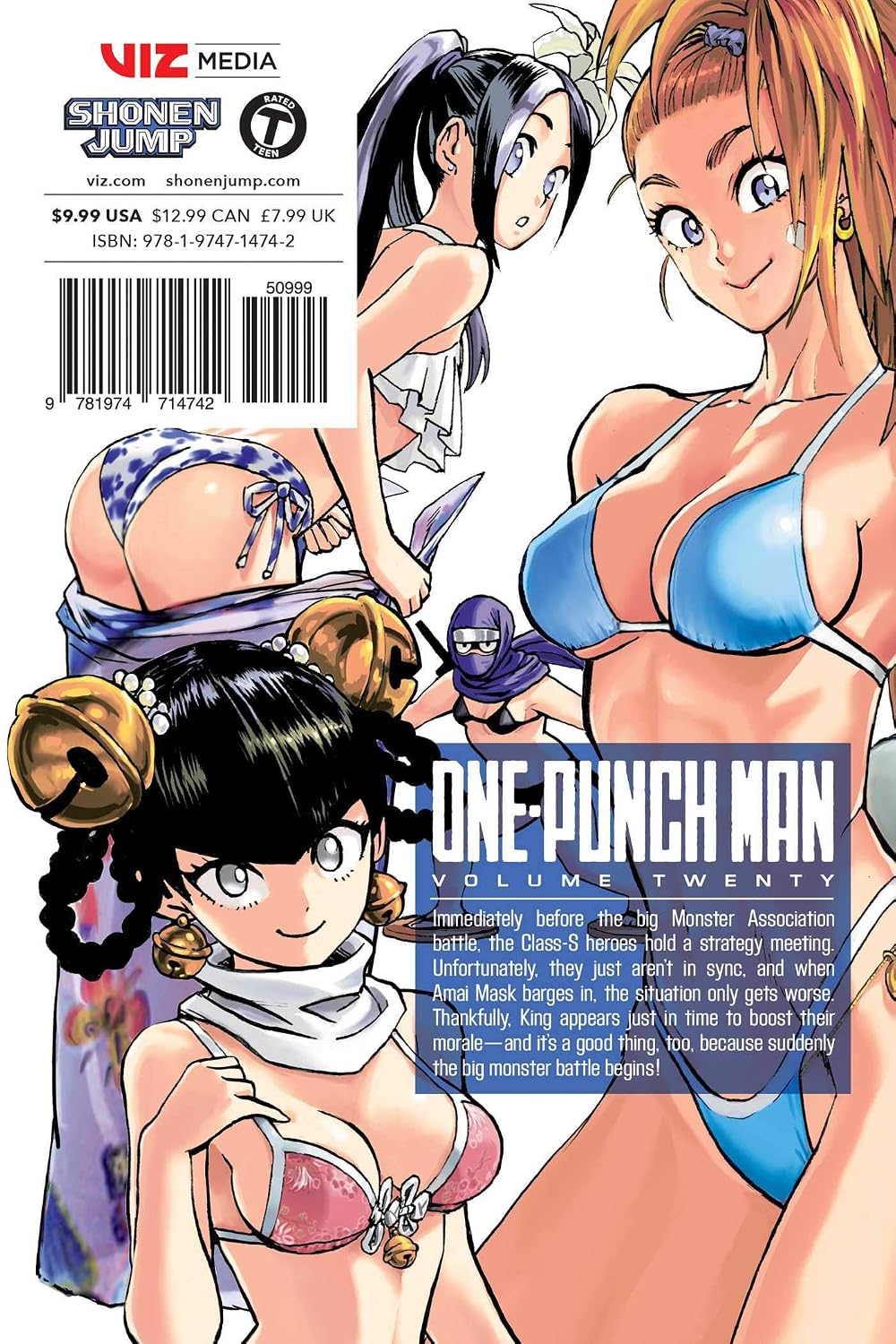 One-Punch Man Vol. 20 Paperback Manga Book