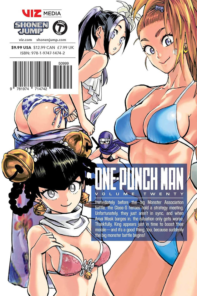 One-Punch Man Vol. 20 Paperback Manga Book