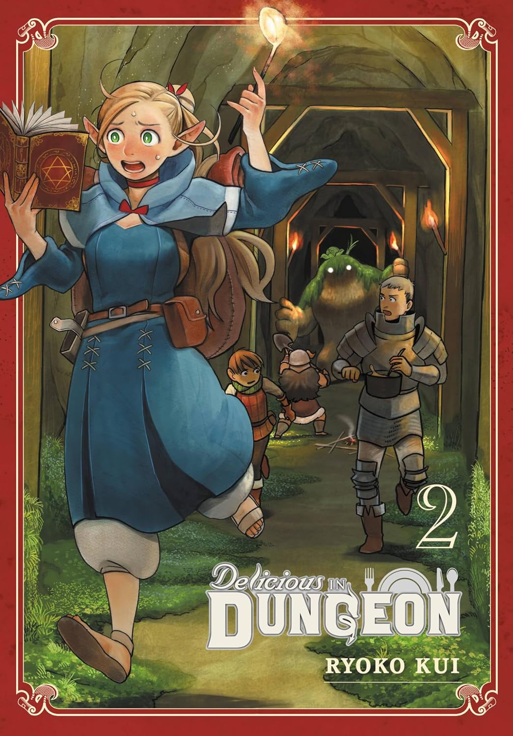 Ryoko Kui Delicious in Dungeon Vol. 2 Manga Book