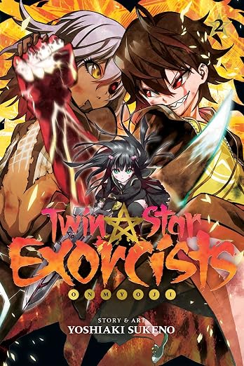Yoshiaki Sukeno Twin Star Exorcists Vol. 2 Onmyoji Paperback Manga Book