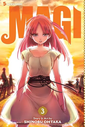 Shinobu Ohtaka Magi: The Labyrinth of Magic Vol. 3 Paperback Manga Book
