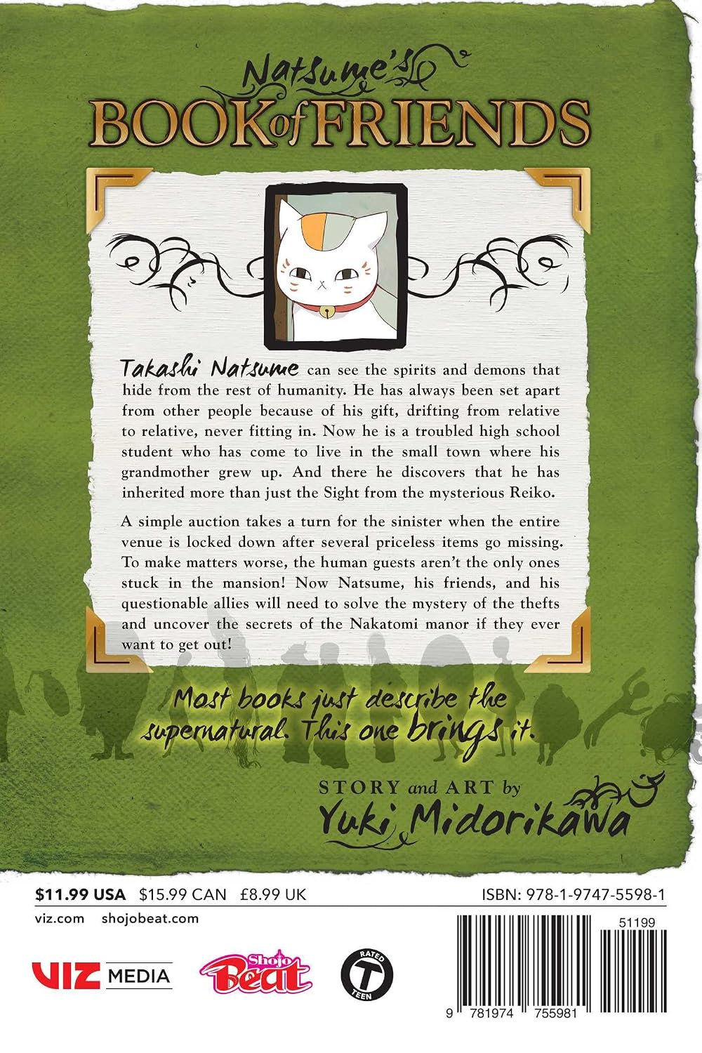 Yuki Midorikawa Natsume's Book of Friends Vol. 31 Paperback Manga Book