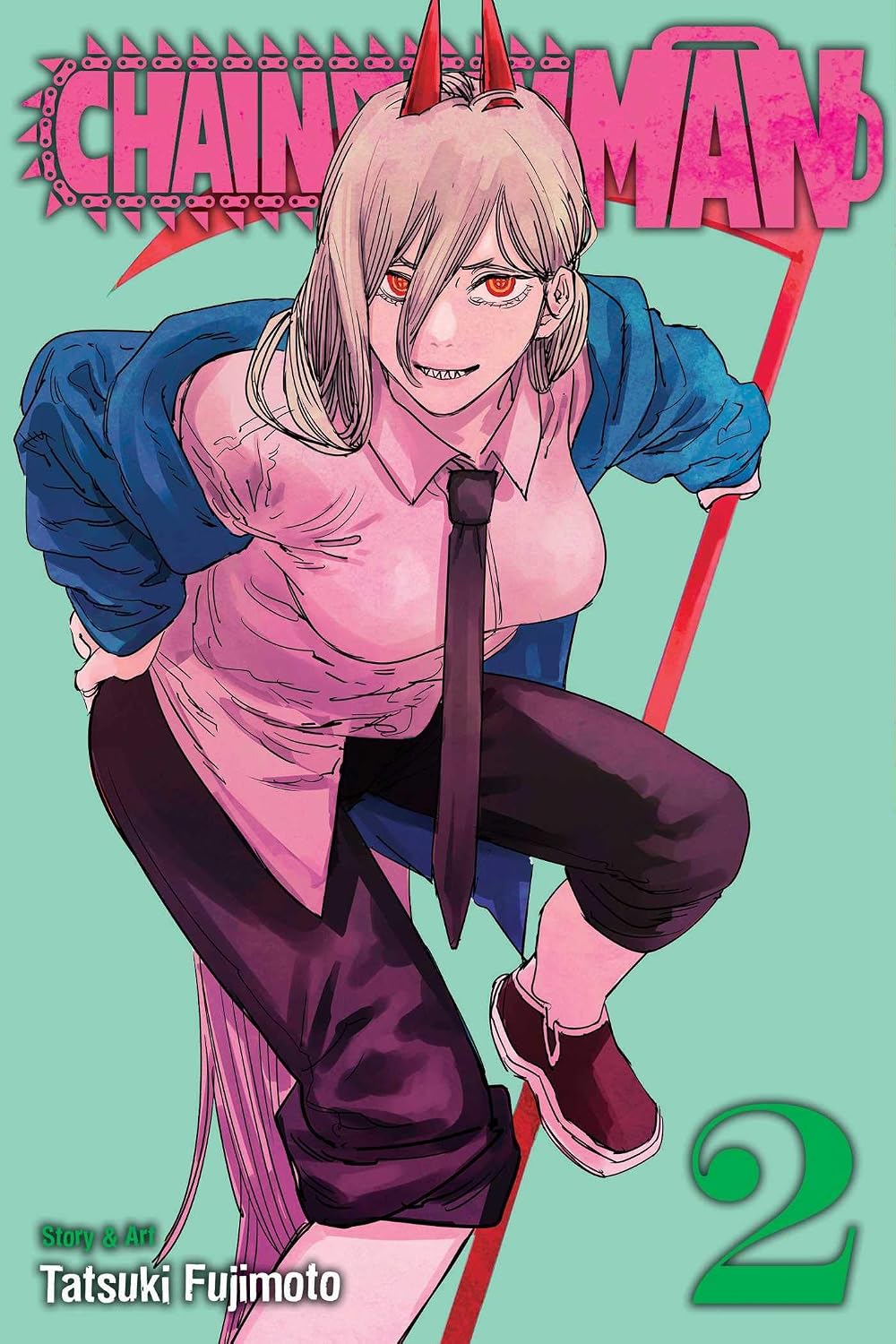Tatsuki Fujimoto Chainsaw Man Vol. 2 Paperback Manga Book