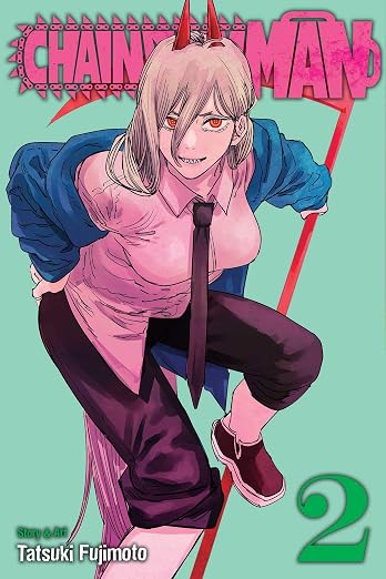 Tatsuki Fujimoto Chainsaw Man Vol. 2 Paperback Manga Book