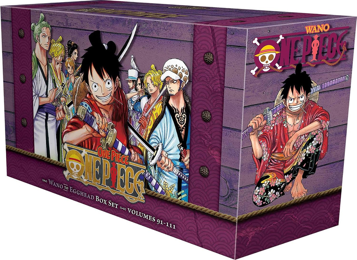 Eiichiro Oda One Piece Box Set 5 Manga Book