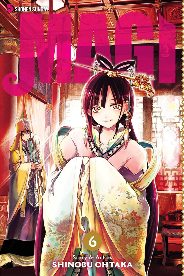 Shinobu Ohtaka Magi: The Labyrinth of Magic Vol. 6 Paperback Manga Book