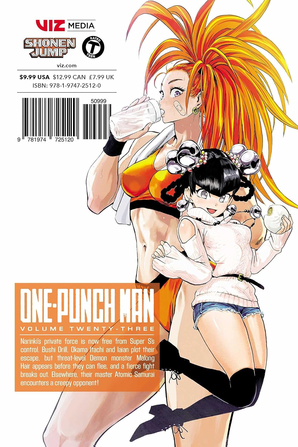 ONE Yusuke Murata One-Punch Man Vol 23 Paperback Manga Book