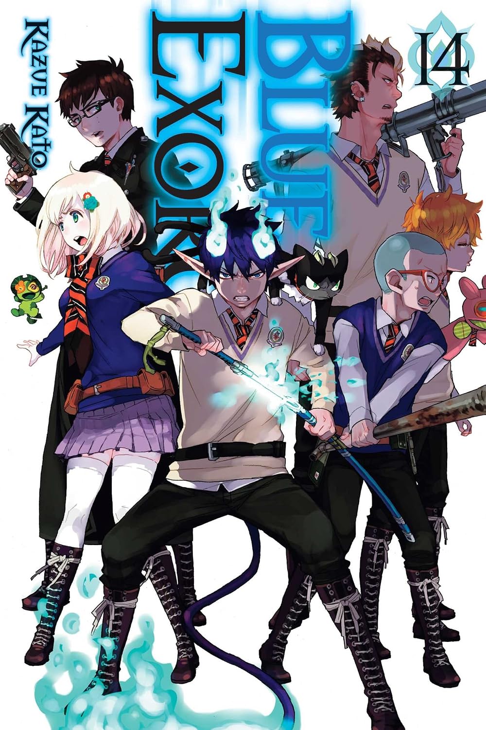 Kazue Kato Blue Exorcist Vol. 14 Manga Book