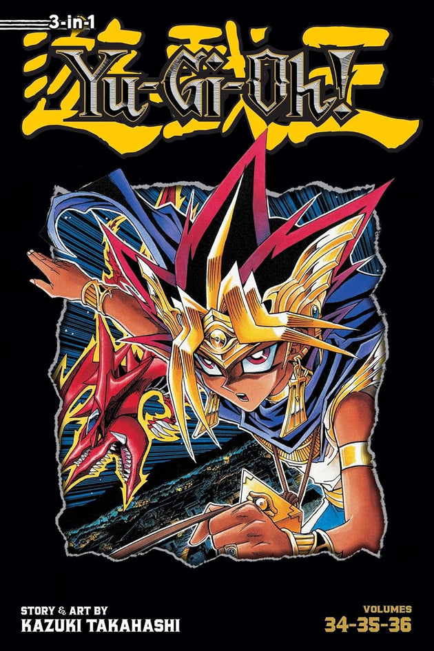 Kazuki Takahashi Yu-Gi-Oh! Vol. 12 3-in-1 Edition Paperback Manga Book