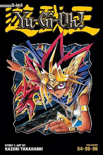 Kazuki Takahashi Yu-Gi-Oh! Vol. 12 3-in-1 Edition Paperback Manga Book