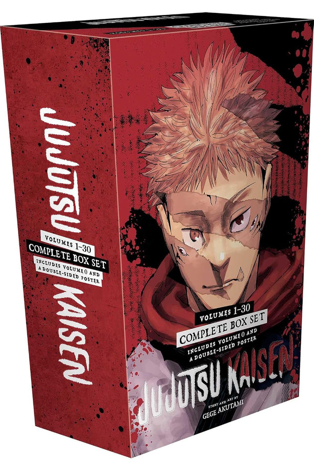 Gege Akutami Jujutsu Kaisen Complete Box Set Vol. 1-30 Paperback Manga Book