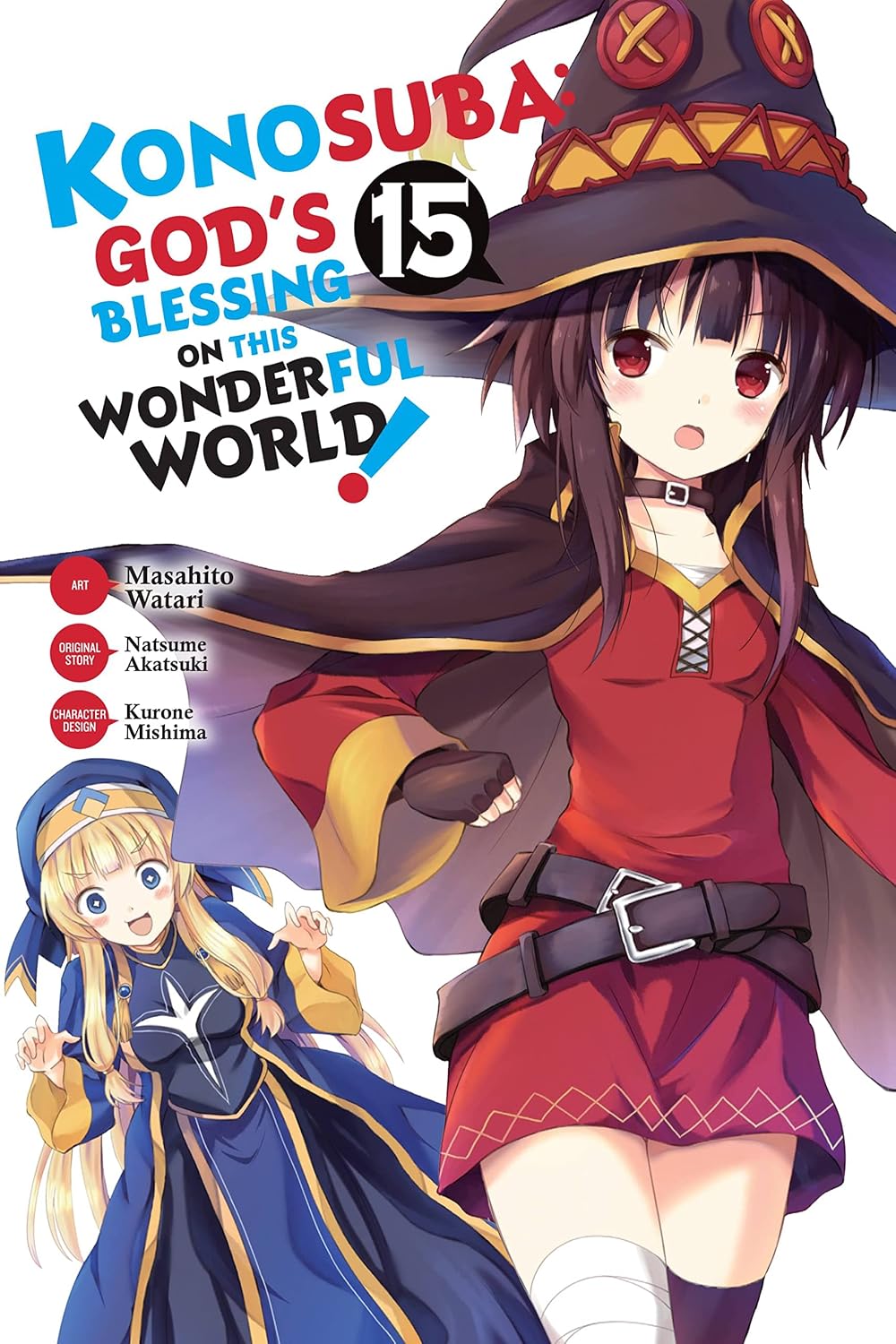 Natsume Akatsuki Konosuba: God's Blessing on This Wonderful World! Vol. 15 Manga Book