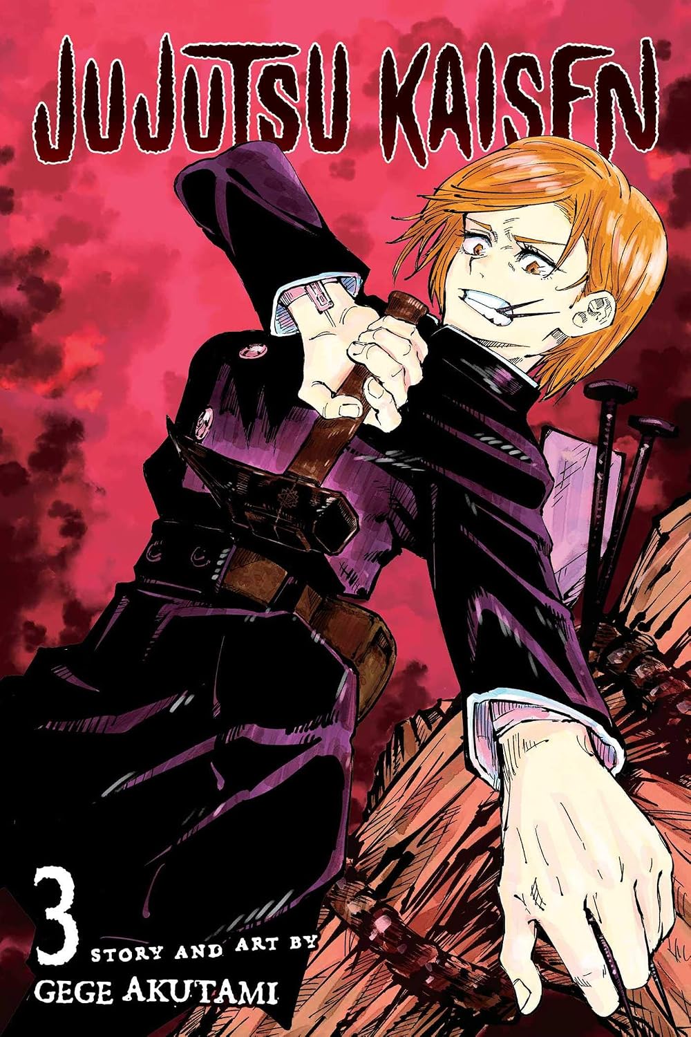 Gege Akutami Jujutsu Kaisen Vol. 3 Paperback Manga Book
