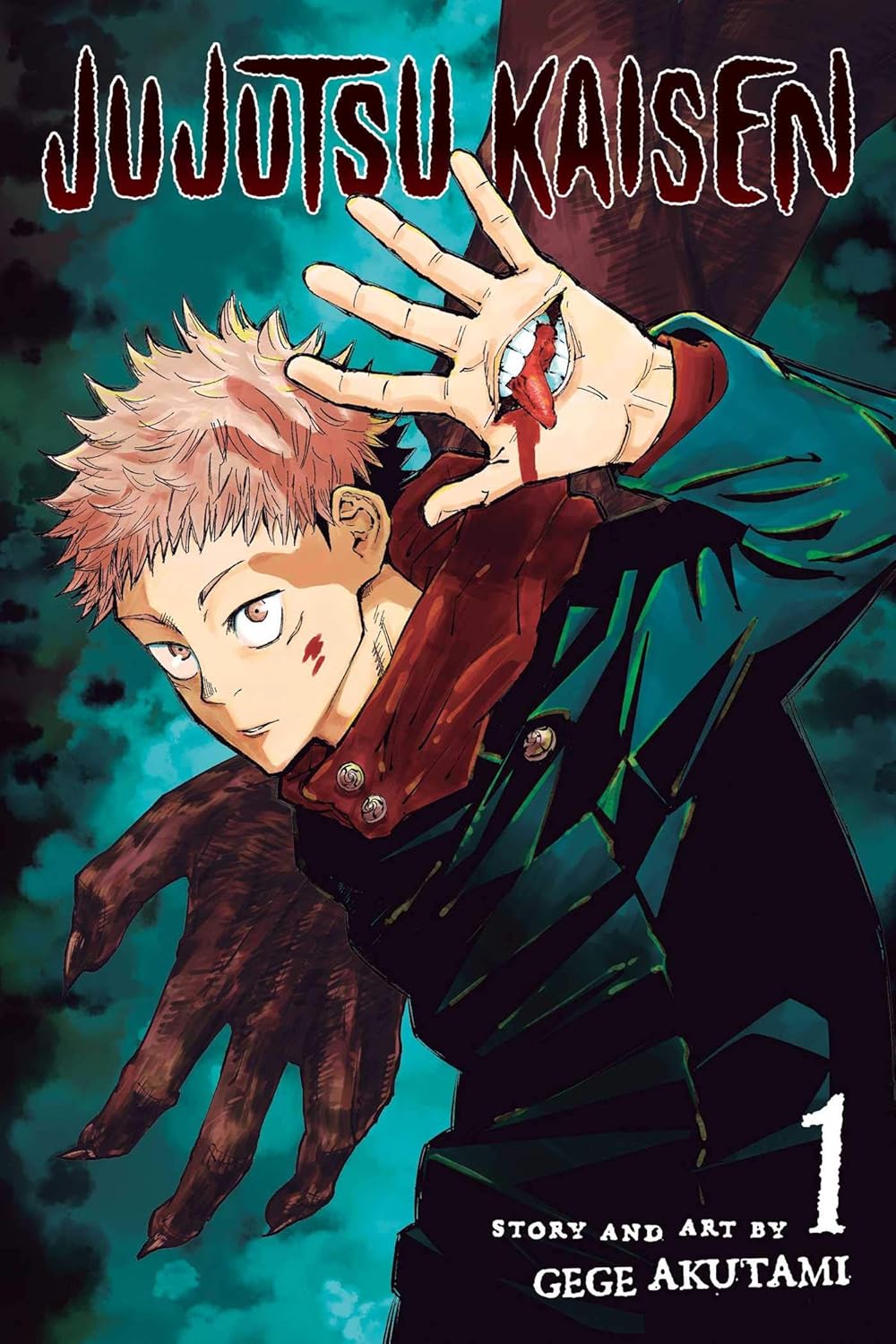 Gege Akutami Jujutsu Kaisen Vol. 1 Paperback Manga Book