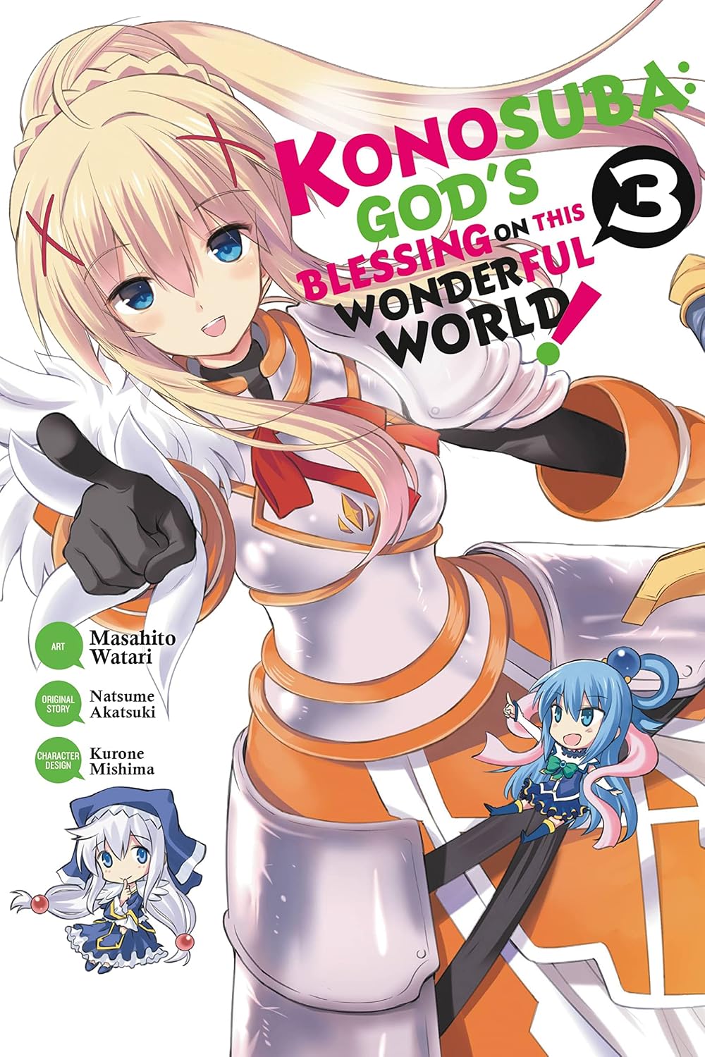Natsume Akatsuki Konosuba: God's Blessing on This Wonderful World! Vol. 3 Manga Book