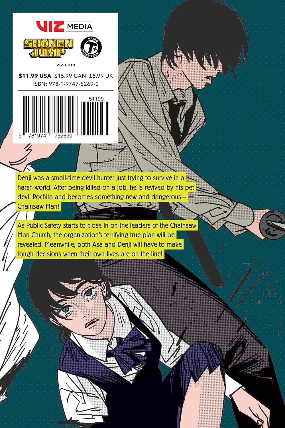 Tatsuki Fujimoto Chainsaw Man Vol. 17 Paperback Manga Book