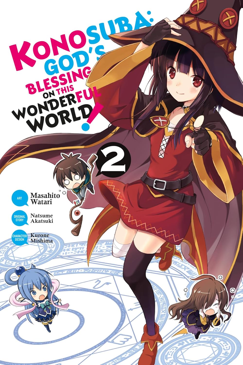 Natsume Akatsuki Konosuba: God's Blessing on This Wonderful World! Vol. 2 Manga Book