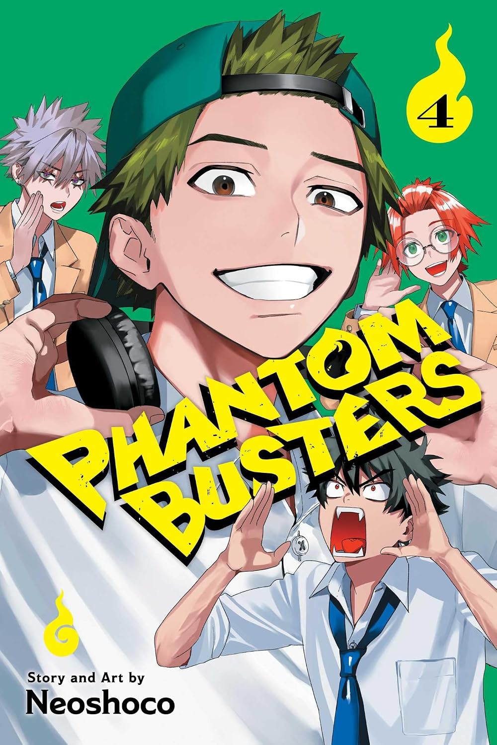Neoshoco Phantom Busters Vol. 4 Paperback Manga Book