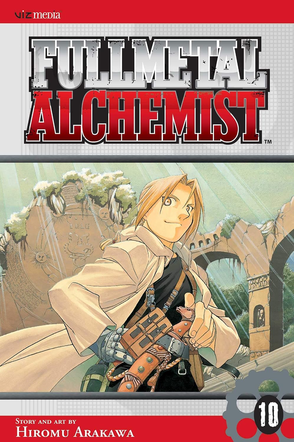 VIZ Media Fullmetal Alchemist Vol. 10 Manga Book