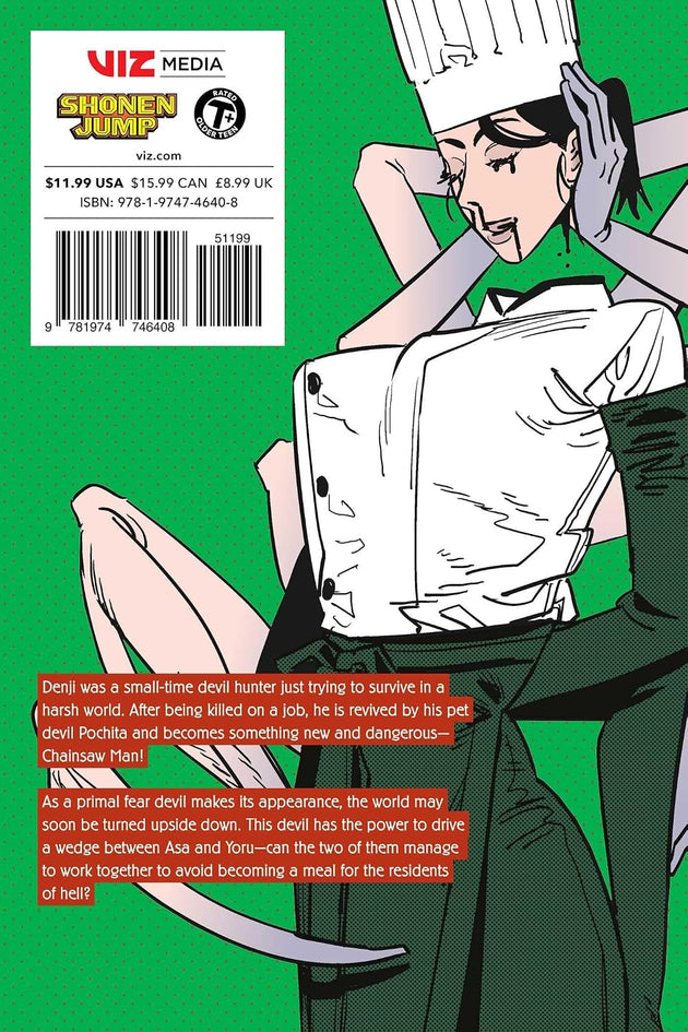 Tatsuki Fujimoto Chainsaw Man Vol. 15 Paperback Manga Book