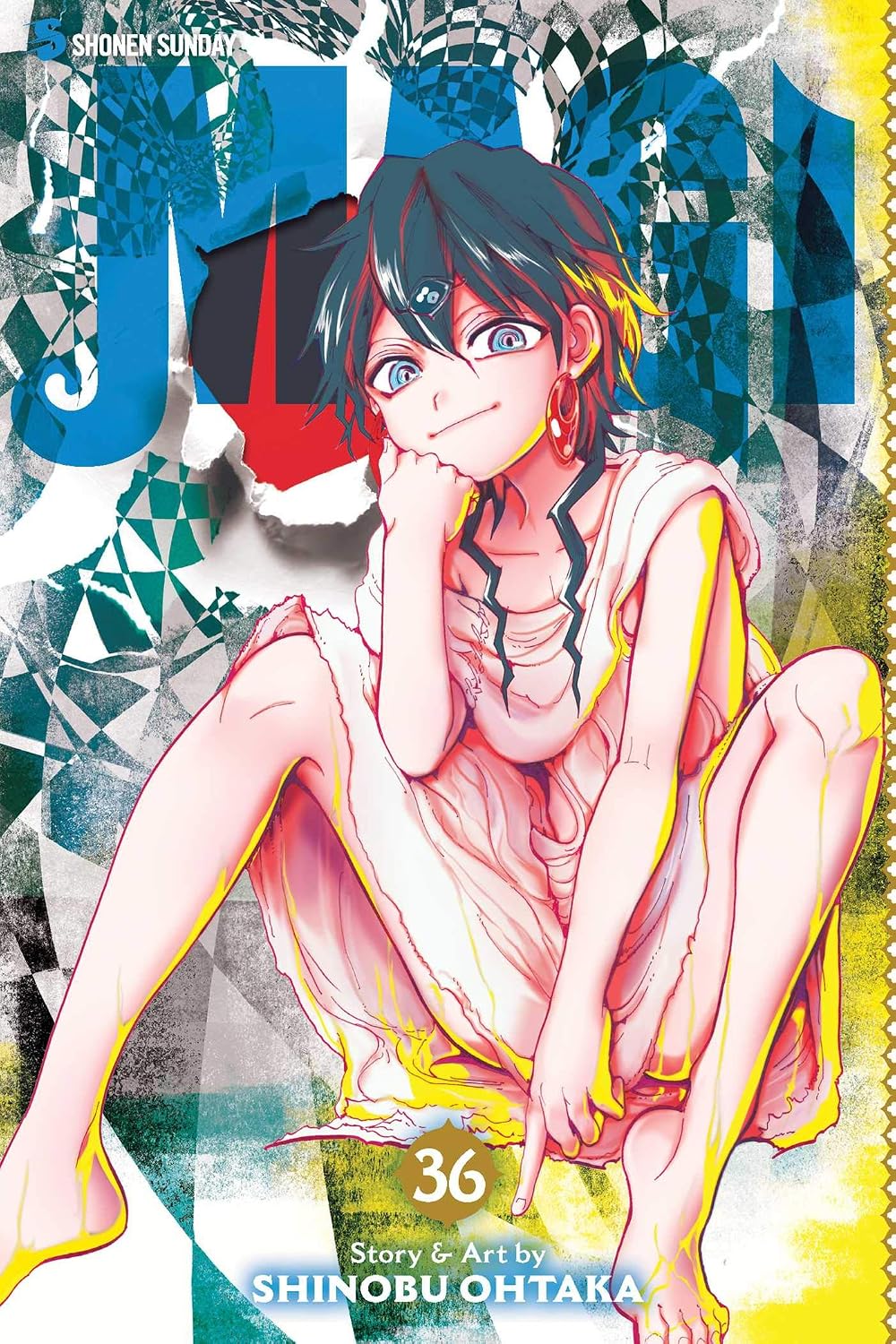 Shinobu Ohtaka Magi: The Labyrinth of Magic Vol. 36 Paperback Manga Book