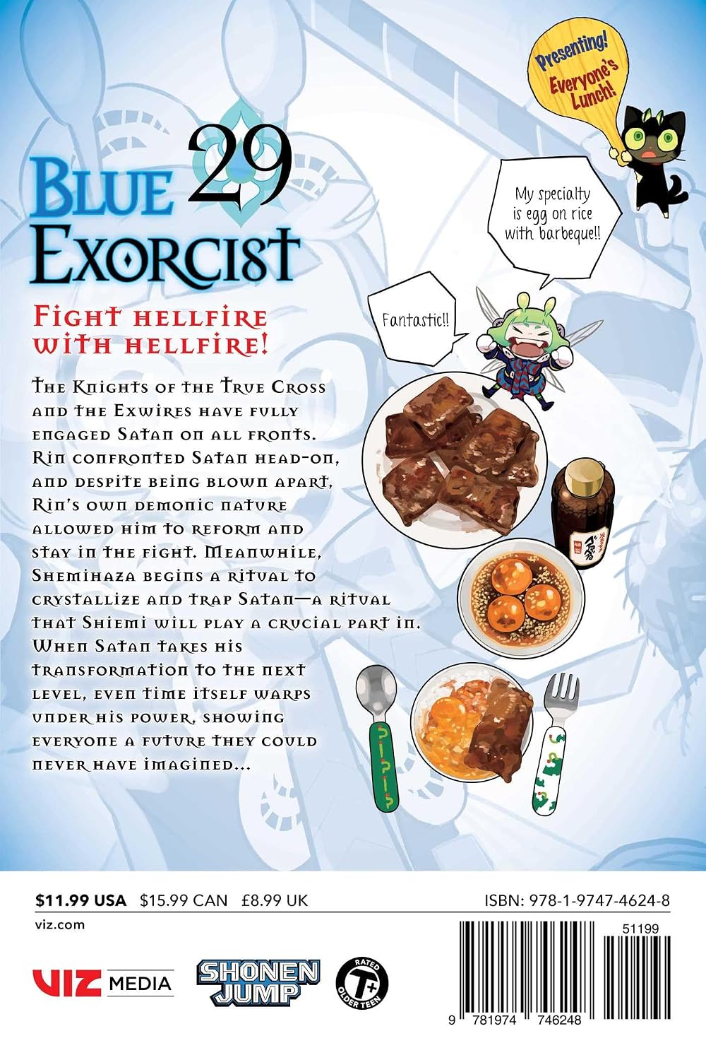 Kazue Kato Blue Exorcist Vol. 29 Manga Book