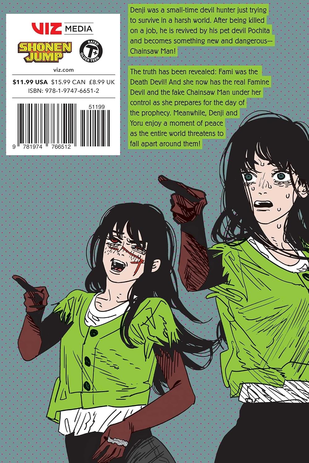 Tatsuki Fujimoto Chainsaw Man Vol. 22 Paperback Manga Book