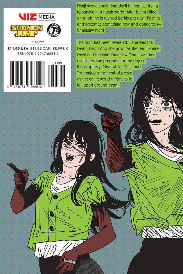 Tatsuki Fujimoto Chainsaw Man Vol. 22 Paperback Manga Book