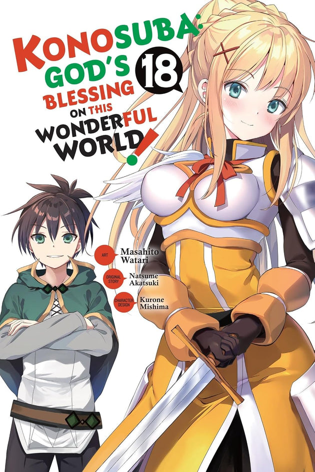 Natsume Akatsuki Konosuba: God's Blessing on This Wonderful World! Vol. 18 Manga Book