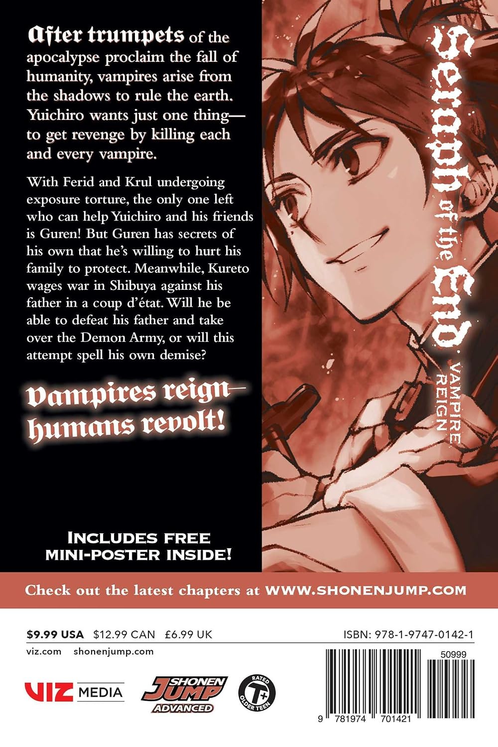 Takaya Kagami Seraph of the End Vol. 15 Paperback Manga Book