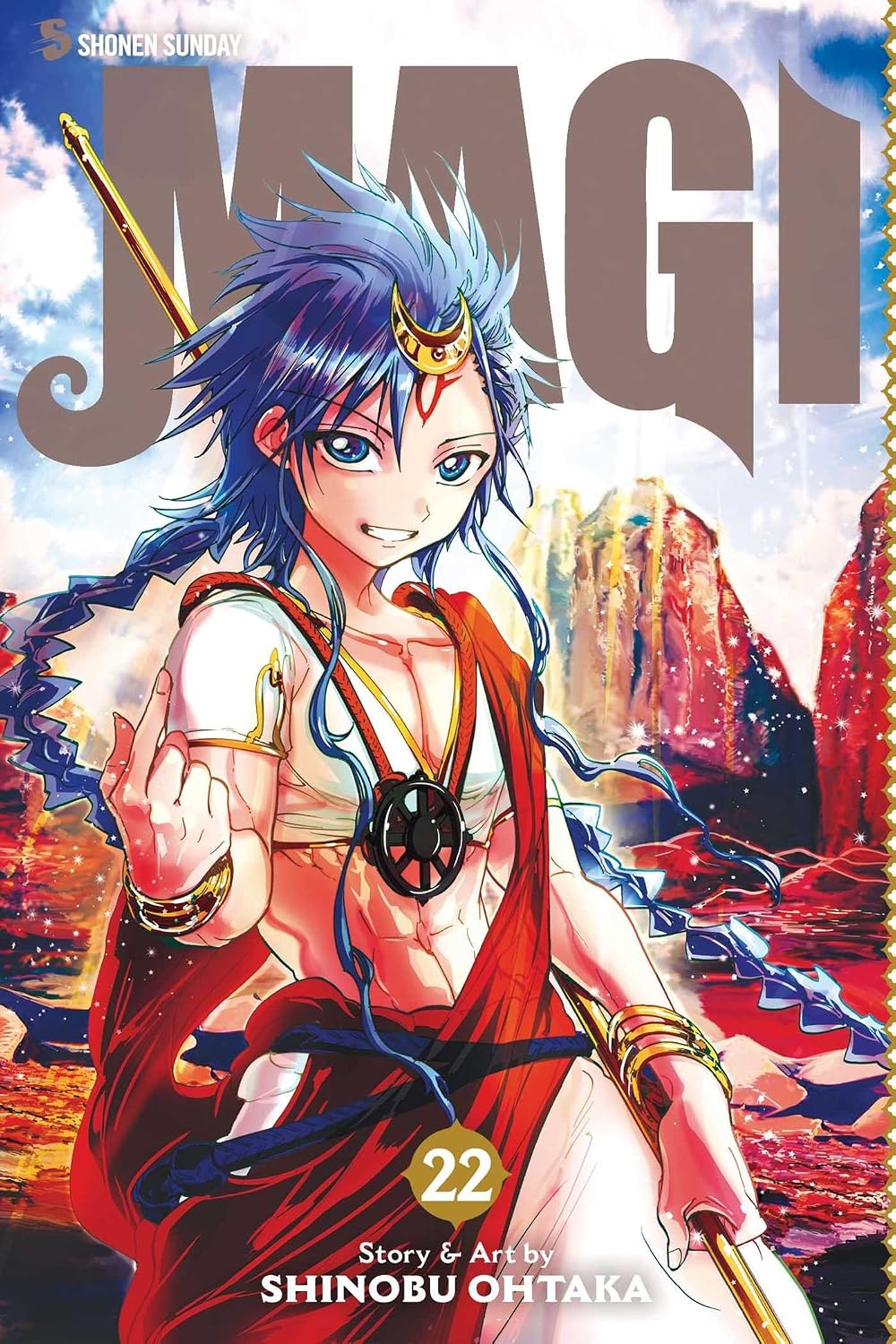 Shinobu Ohtaka Magi: The Labyrinth of Magic Vol. 22 Paperback Manga Book