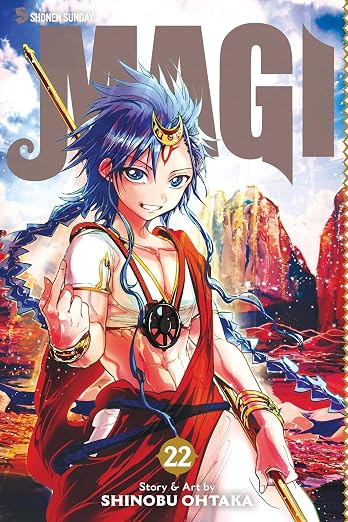 Shinobu Ohtaka Magi: The Labyrinth of Magic Vol. 22 Paperback Manga Book