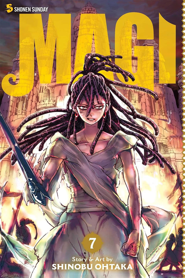 Shinobu Ohtaka Magi: The Labyrinth of Magic Vol. 7 Paperback Manga Book