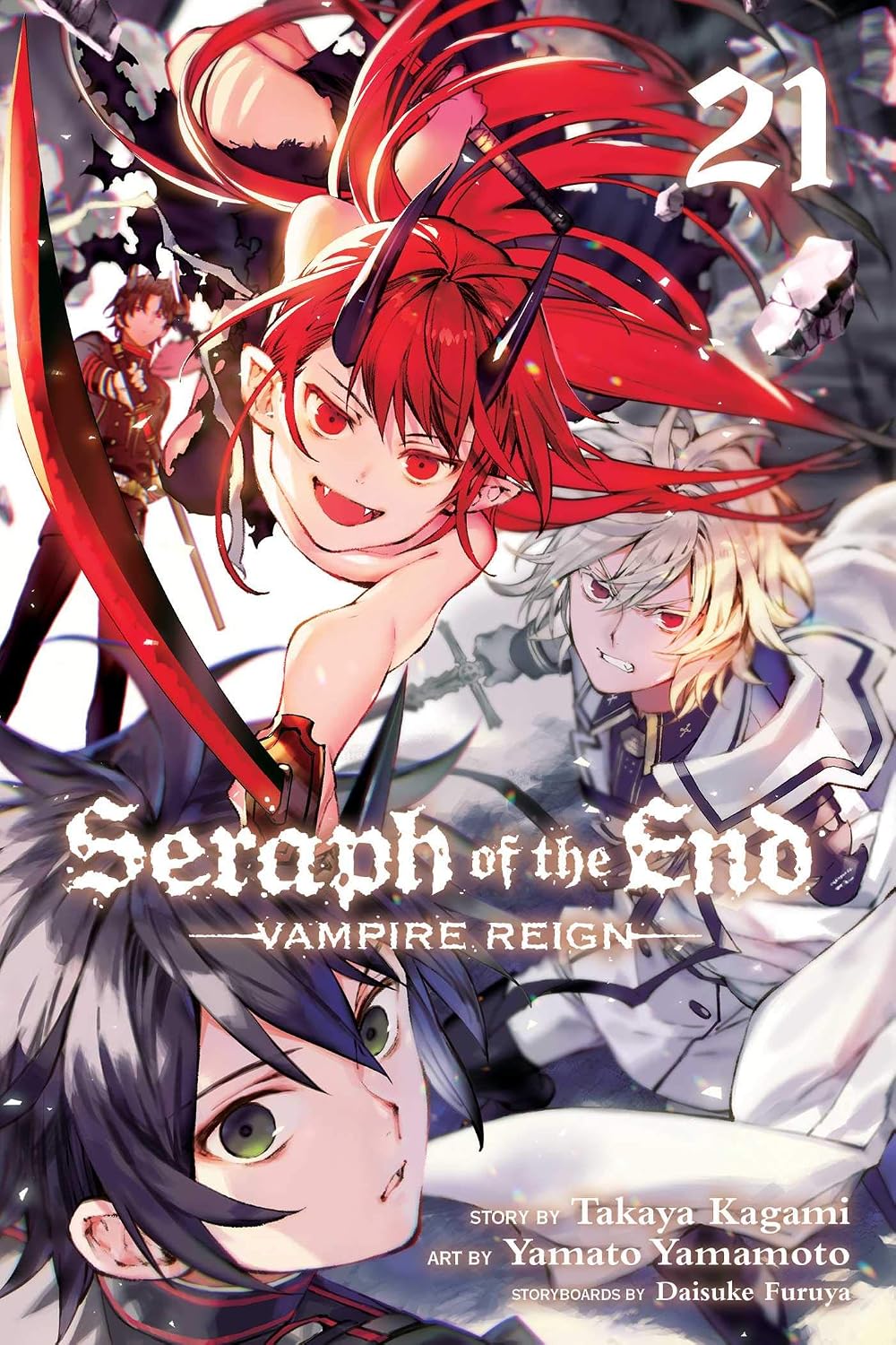 Takaya Kagami Seraph of the End Vol. 21 Paperback Manga Book