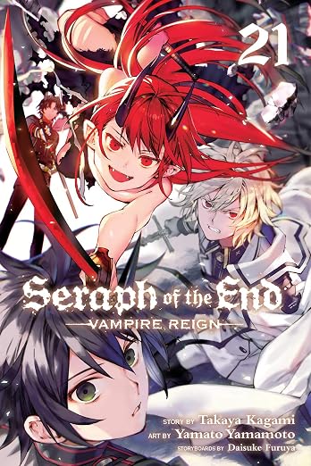 Takaya Kagami Seraph of the End Vol. 21 Paperback Manga Book