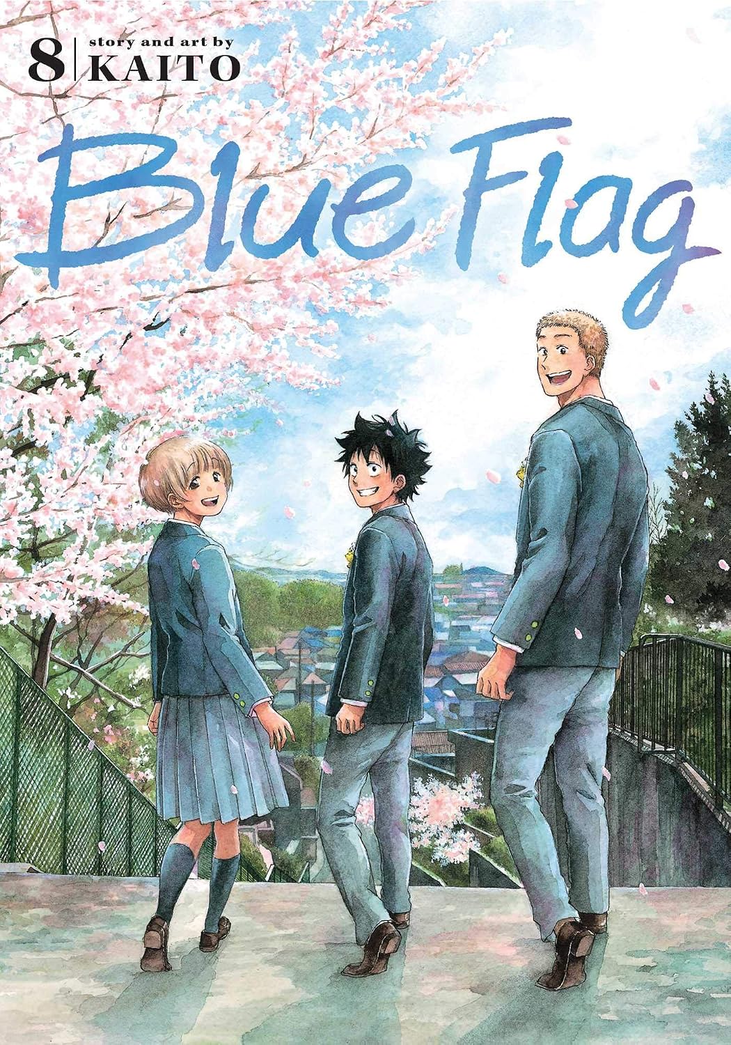 KAITO Blue Flag Vol. 8 Paperback Manga Book
